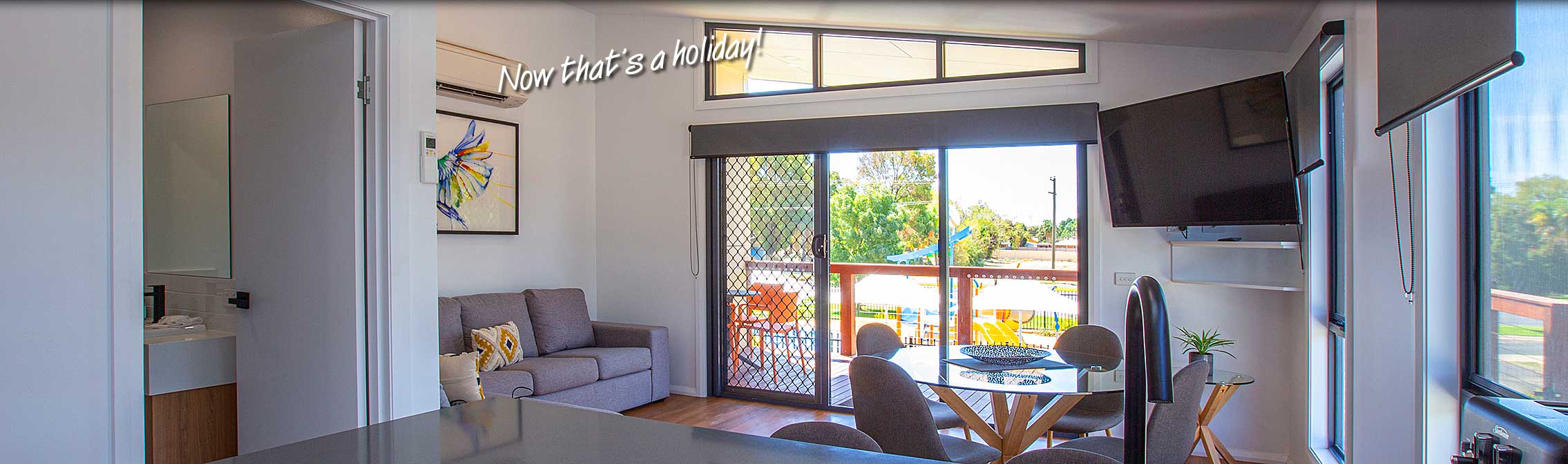 Great cabin accommodation at All Seasons Holiday Park Mildura