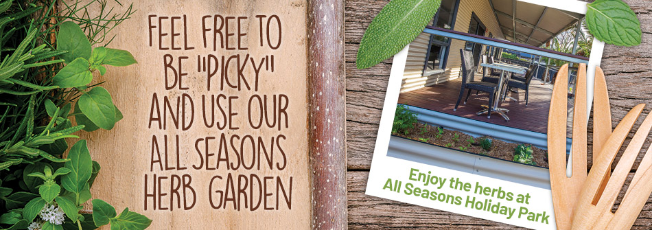 All Seasons Holiday Park Mildura Herb Garden